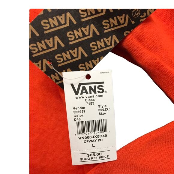 Vans Men’s Opway Pullover Hoodie Large NWT - Picture 5 of 7